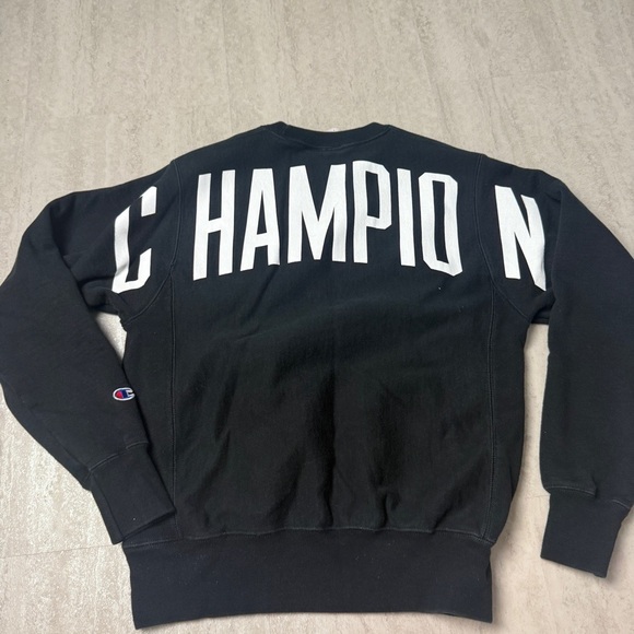 Champion sweatshirt Reverse Weave oversized Logo crew neck - Picture 8 of 10